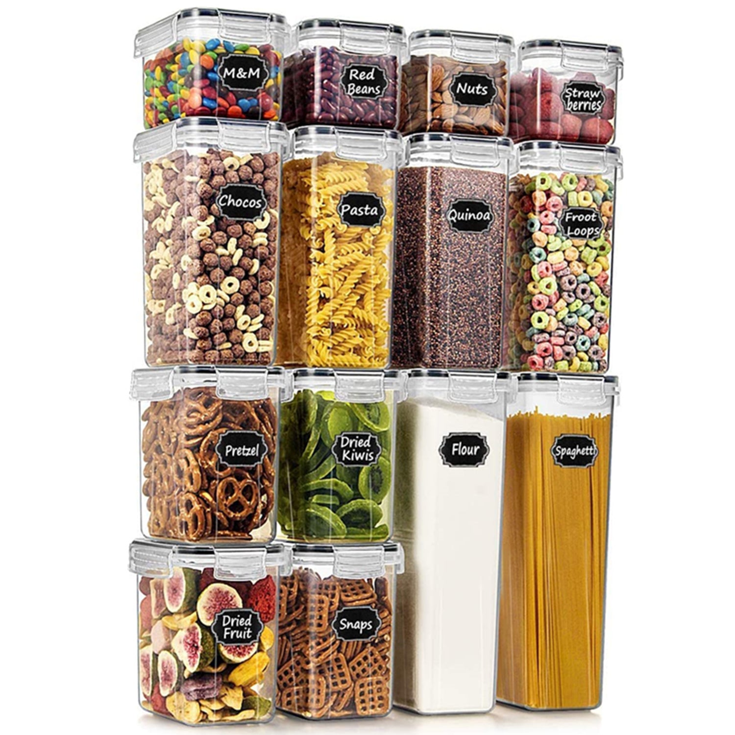 10 Pack Food Storage Container, Clear Buy Food Containers 699943115843