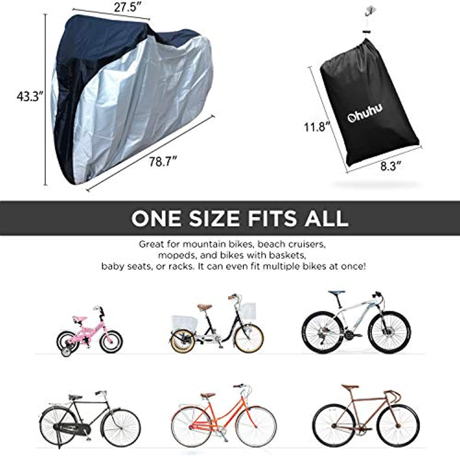 outdoor bicycle cover waterproof