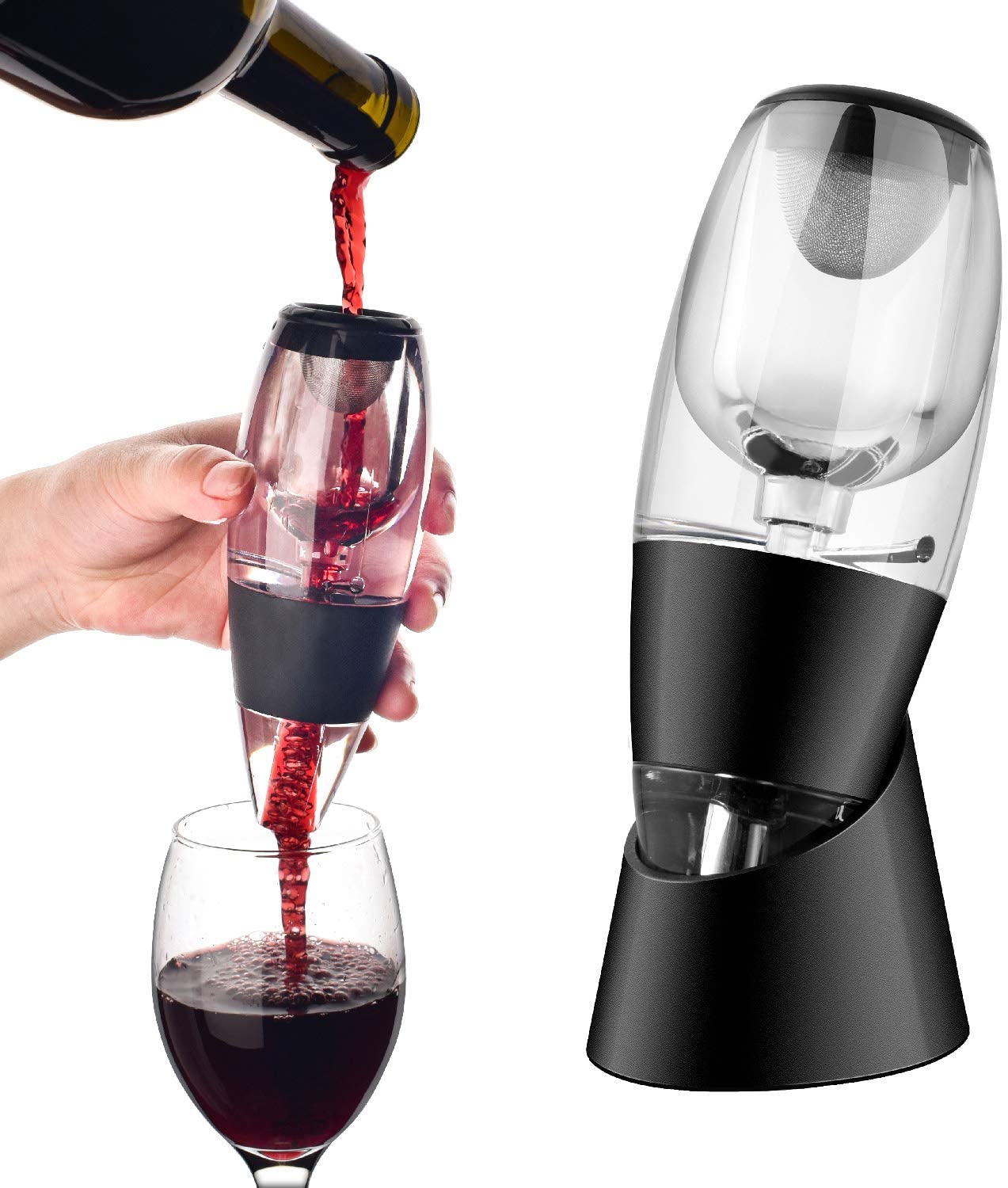 Wine Aerator Decanter,Magic Decanter Pourer Diffuser for Birthday
