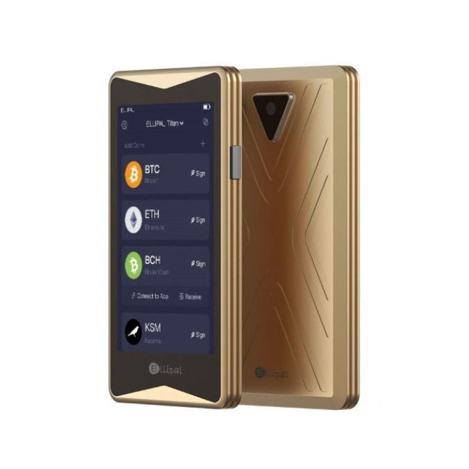 ELLIPAL Titan Crypto Wallet - GOLD Edition - 2301901