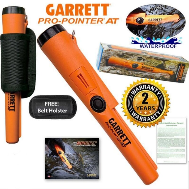 GOLD HUNTER IP68 waterproof pin metal detector Garre at pro pointer ...