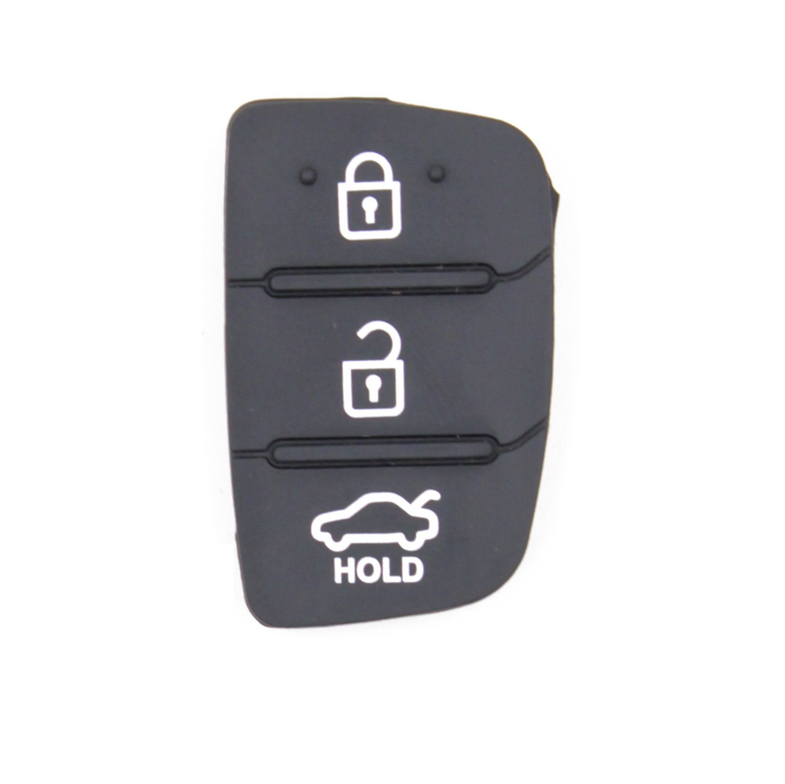 Hyundai Santa Fe/Elantra i20 iX45 3 Button Flip Key Replacement Rubber