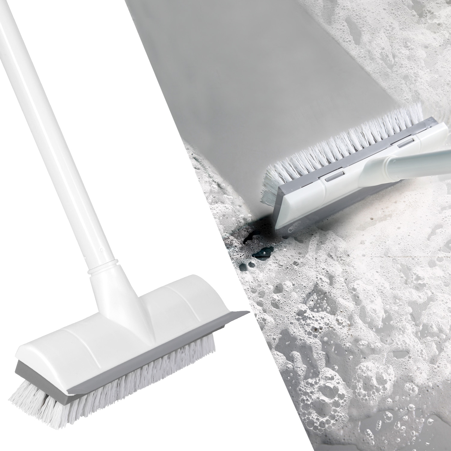 Bathroom cleaning brush long handle Clearance