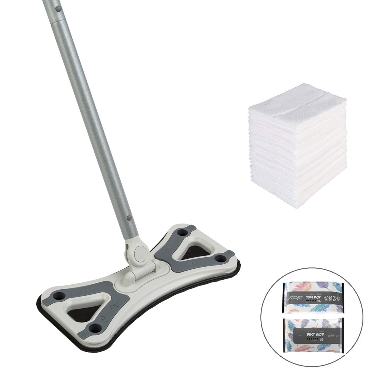 Dolanx Disposable Dry & Wet Cleaning Floor Wipes Sweeper Mop | Buy Mops ...