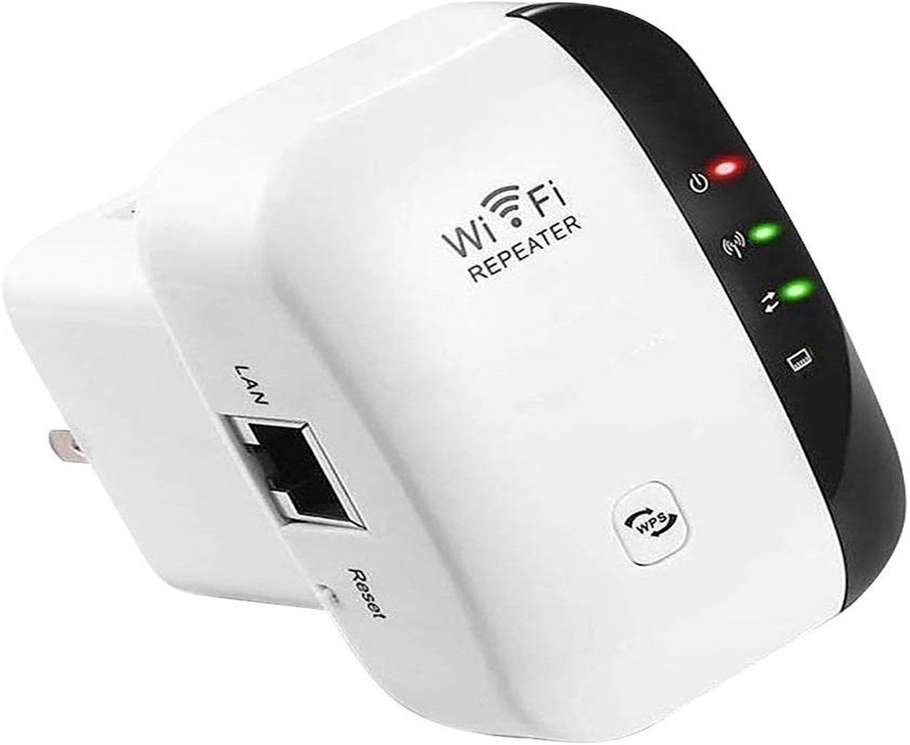 WiFi Range Extender 300Mbps Wireless Repeater 2.4G Internet Signal ...