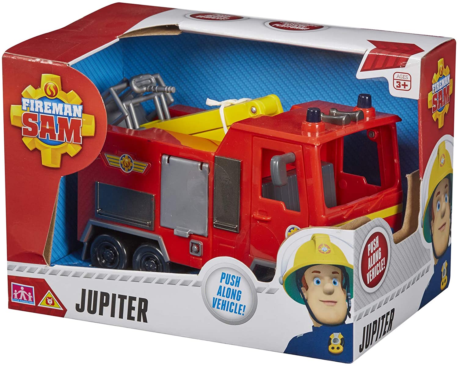 Fireman Sam Jupiter - Push Along Vehicle | Buy Toy Cars - 5029736036003