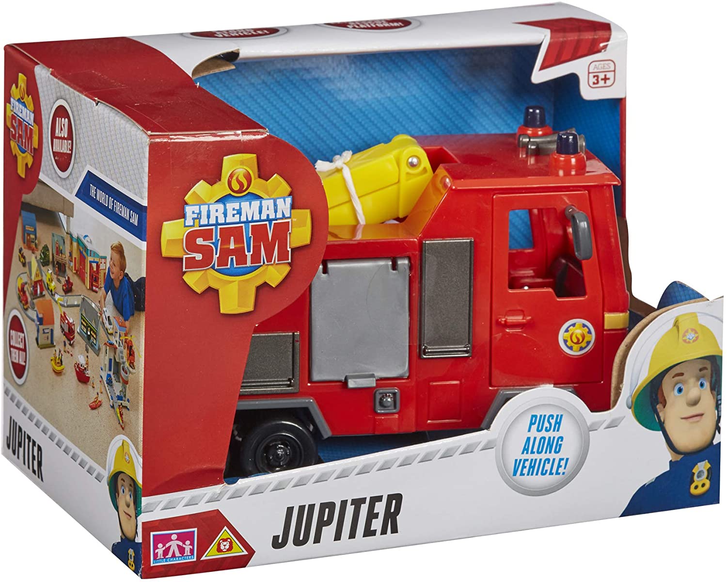 Fireman Sam Jupiter - Push Along Vehicle | Buy Toy Cars - 5029736036003