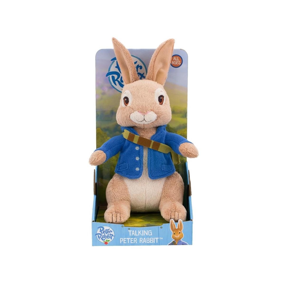 Peter Rabbit Talking Plush Toy - 25cm | Buy Plush Toys - 5014475014252