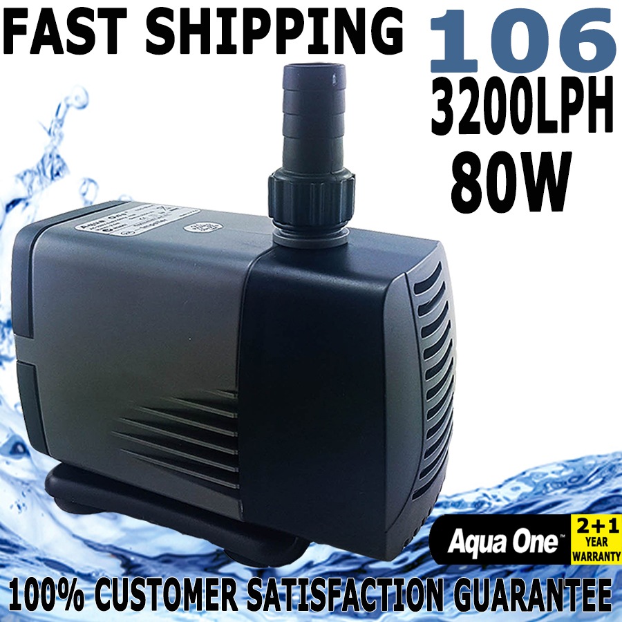 Aqua One Maxi 106 Submersible Water Pump 3000lph Buy Aquarium Pumps