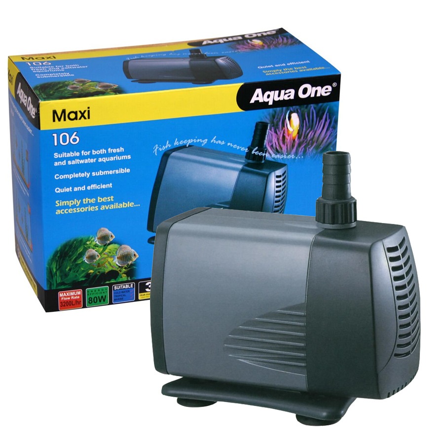 Aqua One Maxi 106 Submersible Water Pump 3000lph Buy Aquarium Pumps