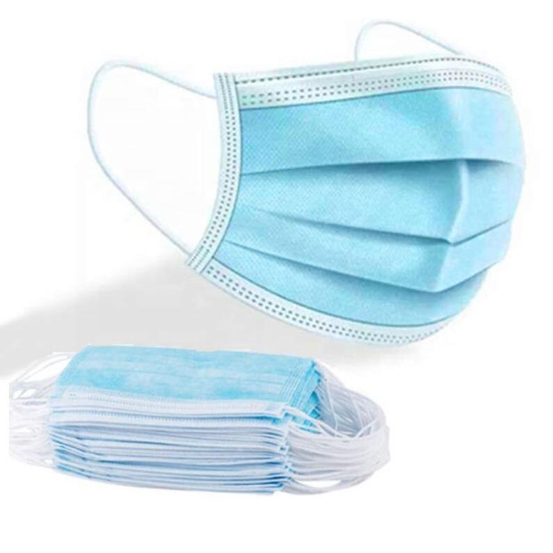 Blue Disposable Surgical Medical Face, Soft Earloop Mask for Children