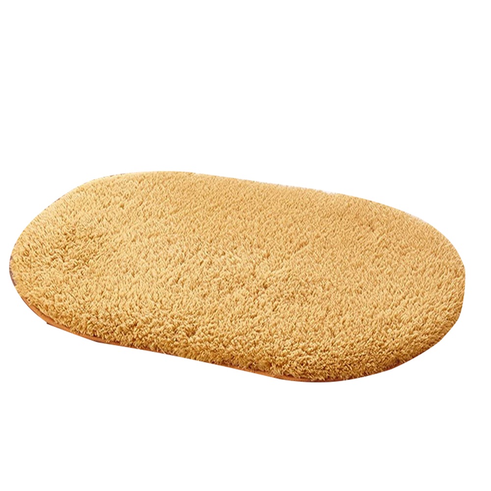 40x60cm Fleece Oval Floor Mat Soft Antislip Foot Mat Buy Door Mats