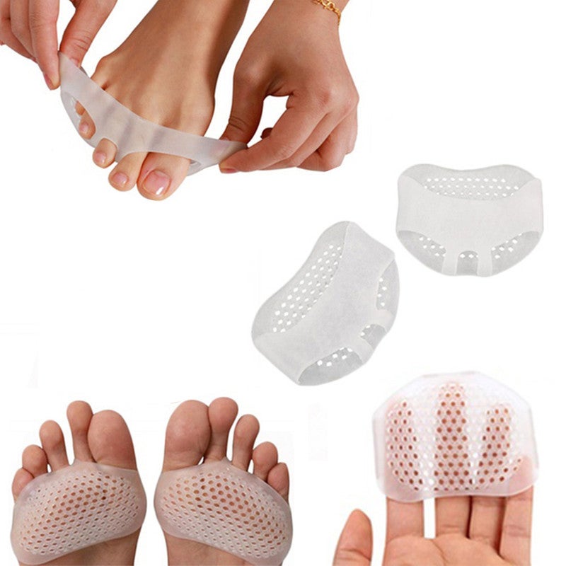 Breathable Metatarsal Silicone Pads Gel Sleeve Bunion Foot Pad Support ...