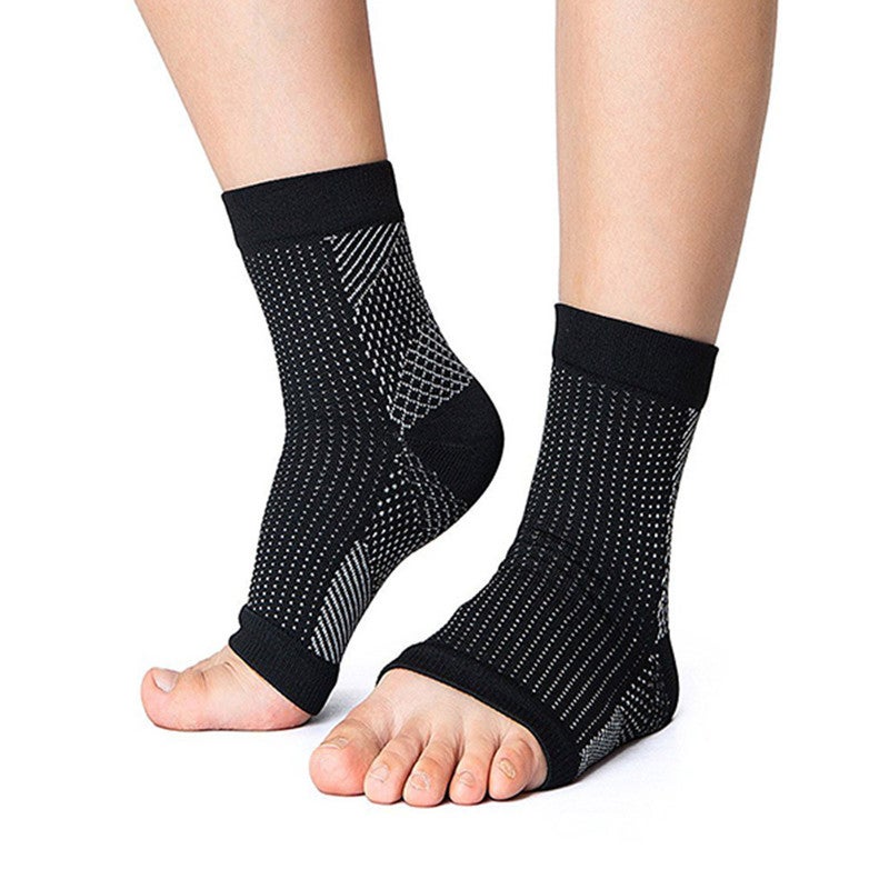 Foot Ankle Compression socks Foot Sleeve Plantar Arthritis Sore Achy ...