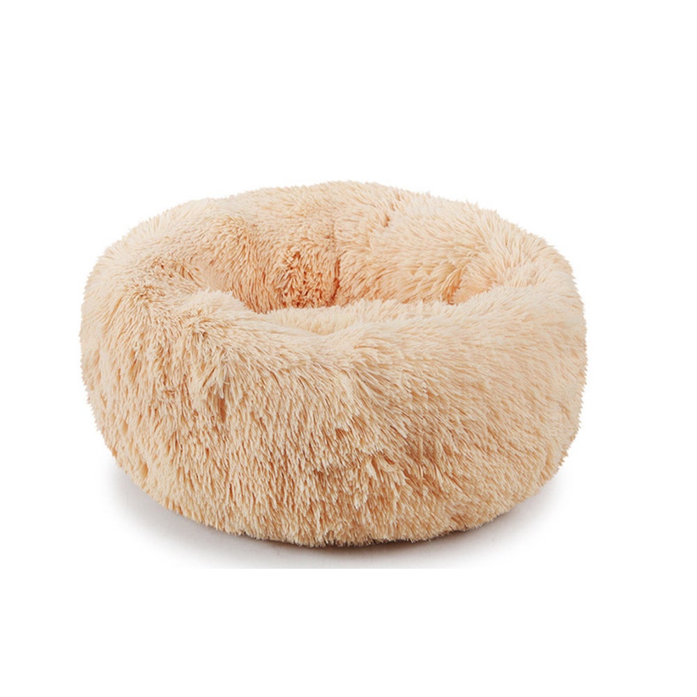 Pet Dog Cat Calming Bed Warm Soft Plush Round Nest Comfy Sleeping Kennel Cave Buy Pet Beds 821681691024