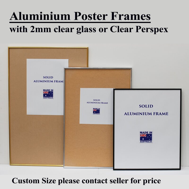 Aluminium Poster Frame, Photo Frame, Size B1, B2, B3, 50x70cm, 70x100cm ...