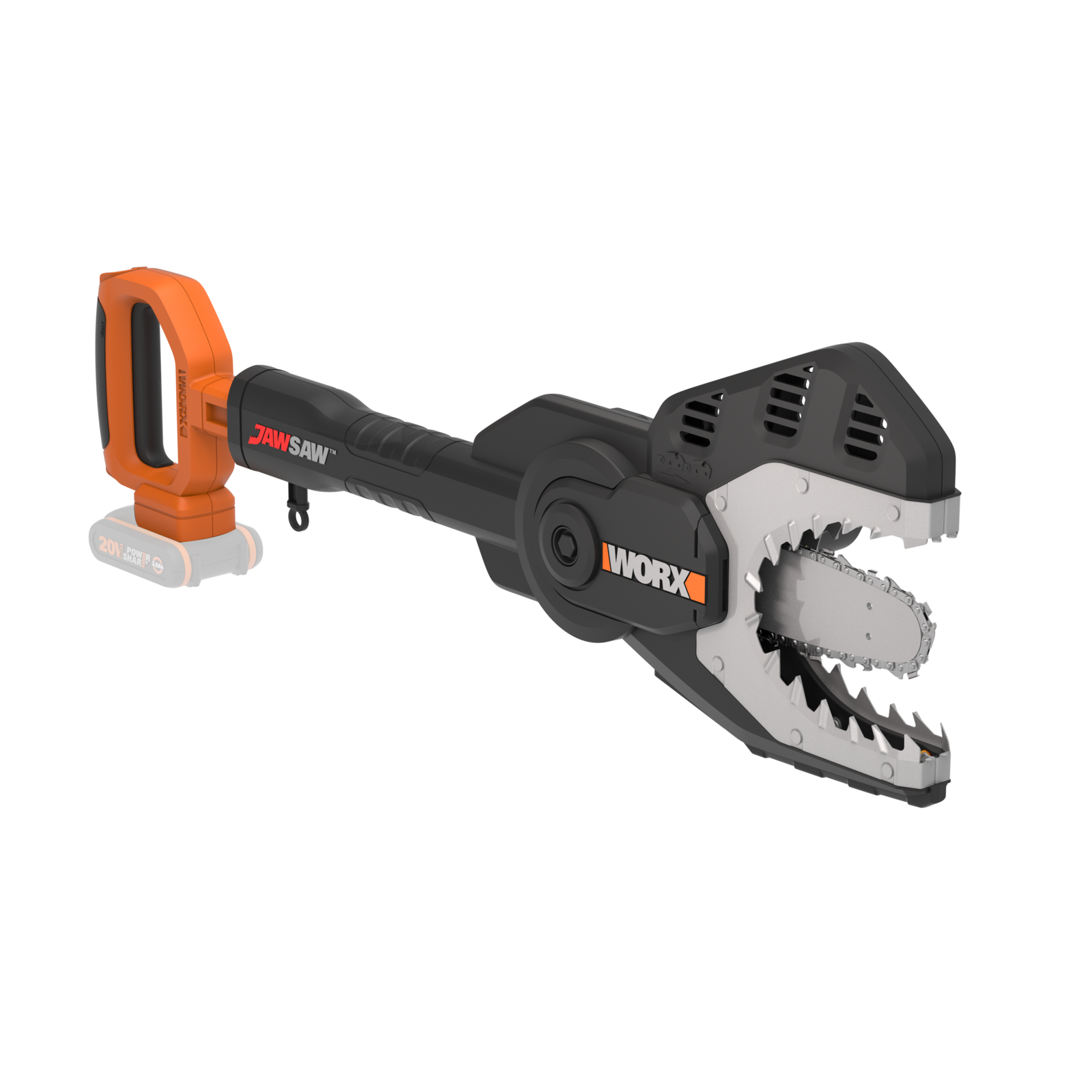 WORX 20V JawSaw, Cordless Chainsaw, Battery & Charger Sold Separately