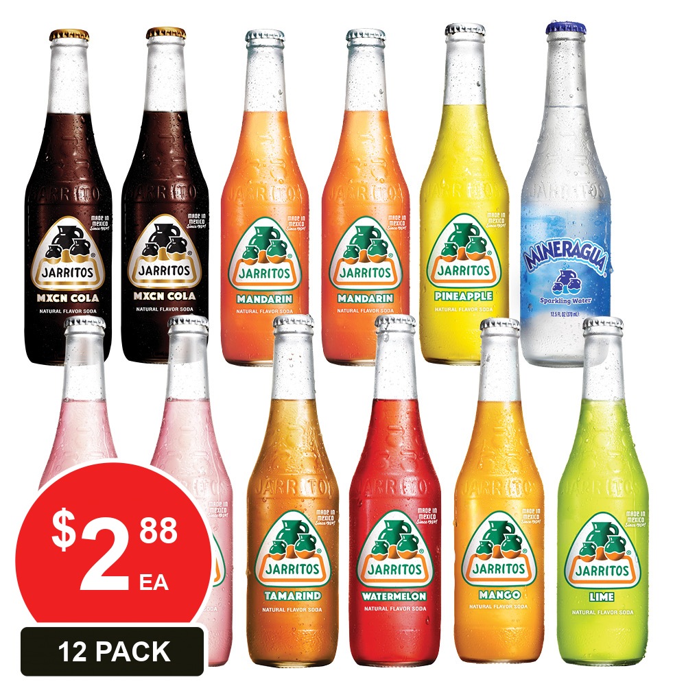 Where To Buy Jarritos In Australia JARRITOS 370ML FIESTA PACK 12 PACK | Buy Drinks & Beverages - 90478232980