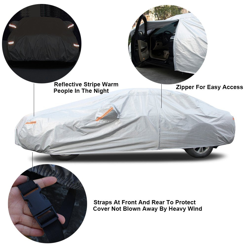 Aluminium Car Cover Ute SUV Lightweight Waterproof Large Dust Hail