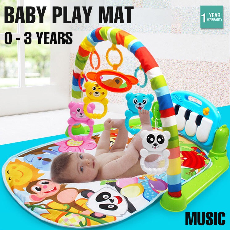 Baby Infant Play Mats Gym Musical Lullaby Toys Activity Floor Kids ...