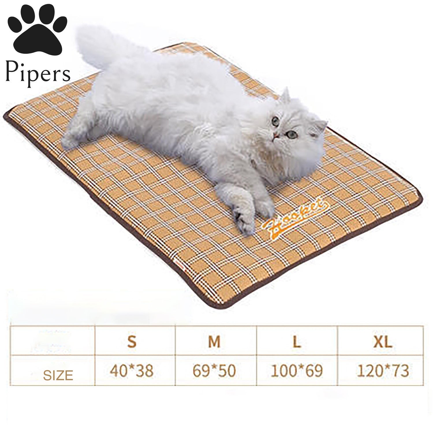 Pipers Pet Cooling Mats Dog Cat Pad Gel Puppy Ice Summer ...