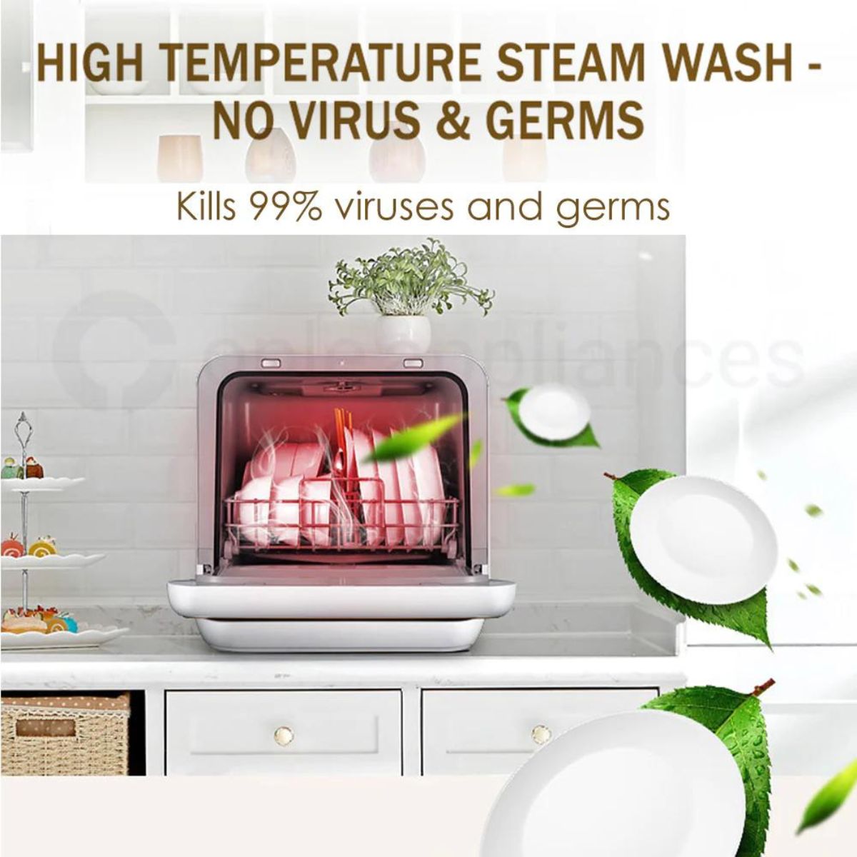 Midea Benchtop Multifunction Mini Portable Dishwasher Buy Dishwashers