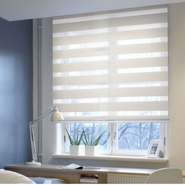 Commercial Quality Zebra Roller Blind double layer 60180cm Wide 210cm
