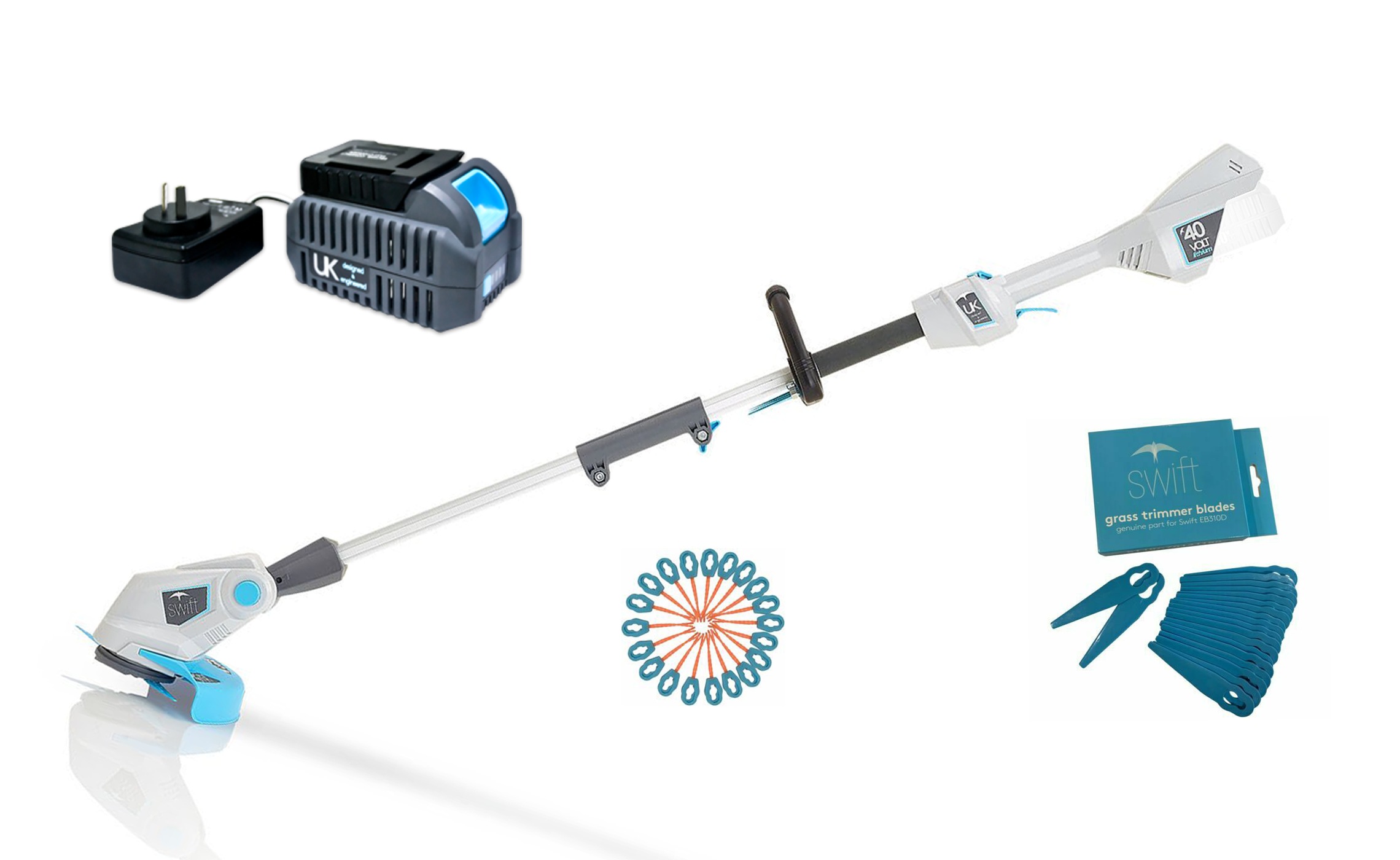 40v CORDLESS BATTERY Whipper Snipper (Include battery and charger) Buy Whipper Snippers