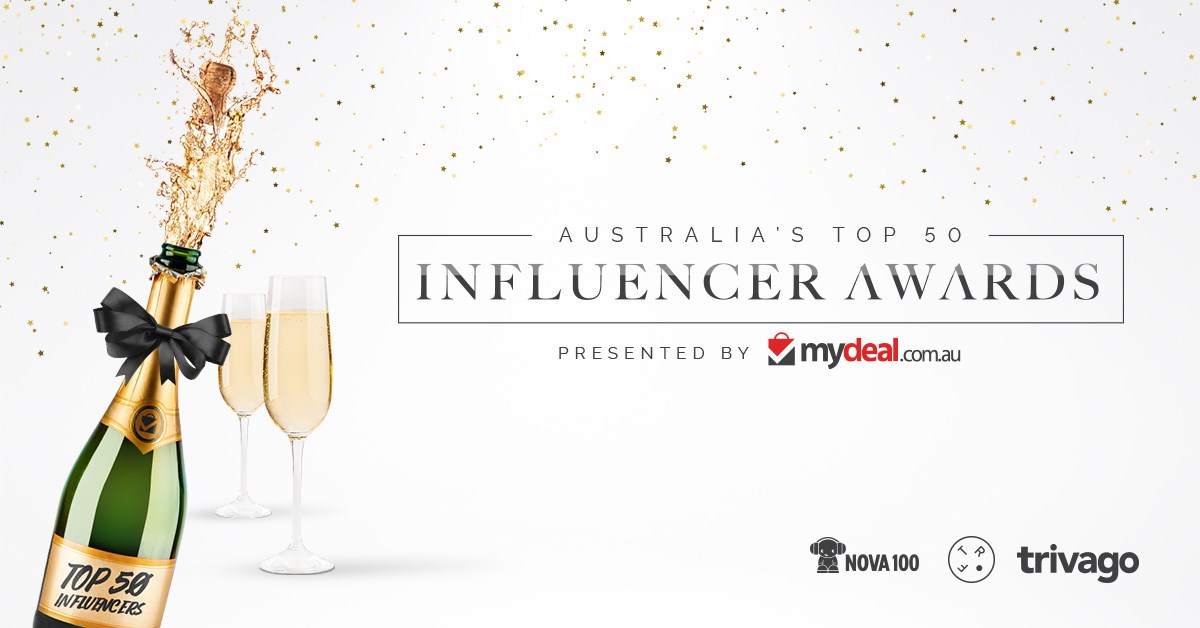 Australia's Top 50 Influencers 2017 Presented by MyDeal.com.au Launched